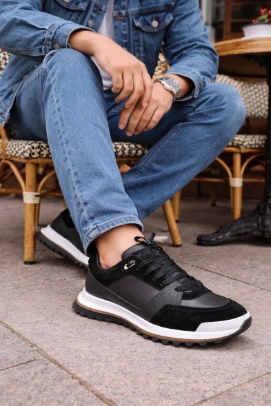 Мужские кроссовки Hermes Leader Black