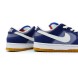 Женские кроссовки Nike Sb Dunk Low Navy Textile