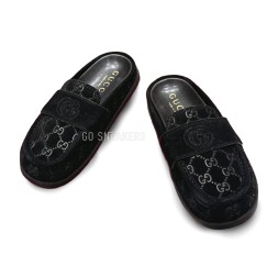 Gucci Sabo Suede Black