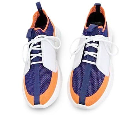 Мужские кроссовки Hermes Casual Shoes For Men Navy/Orange/White
