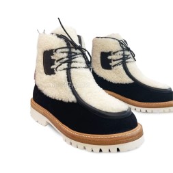 Celine Winter Woman Black White