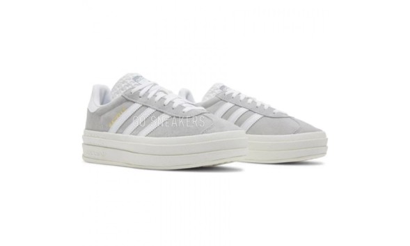 Унисекс кеды Adidas Gazelle Bold Grey White