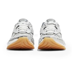 Bottega Veneta Orbit Sneaker Silver/White Parakeet