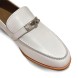 Женские лоферы Hermes Loafers White