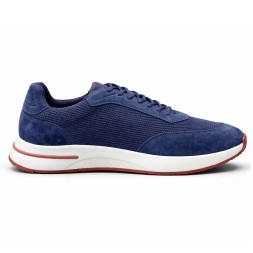 Loro Piana Textile Sneakers Blue