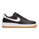 Унисекс кроссовки Nike Air Force 1 Low Black White Swoosh