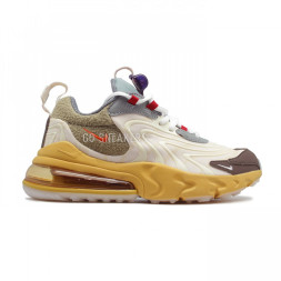 Travis Scott x Nike Air Max 1 - Baroque Brown/Lemon Drop-Wheat-Chile Red