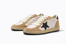 Golden Goose Ball Star Leather Beige