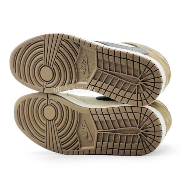 Унисекс кроссовки Nike Air Jordan 1 Mocha/White