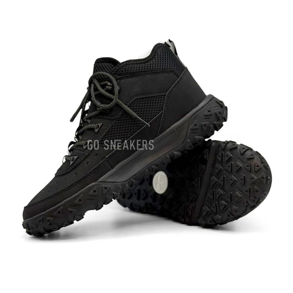Мужские кроссовки Timberland Greenstride Motion 6 Mid Fabric And Leather Waterproof Boots Black