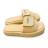 Prada Flip Flop Rafia Beige