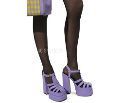 Босоножки Versace La Medusa Purple