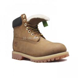 Мужские ботинки с мехом Timberland Cacao