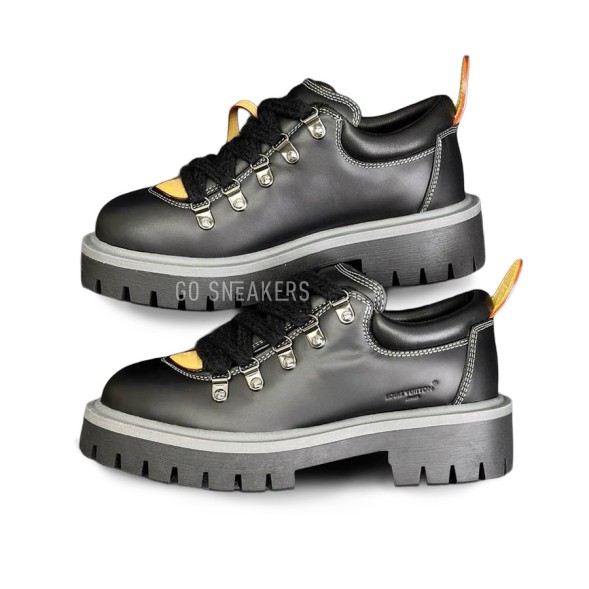 Женские ботинки Louis Vuitton Laureate Platform Derby Sneakers Black