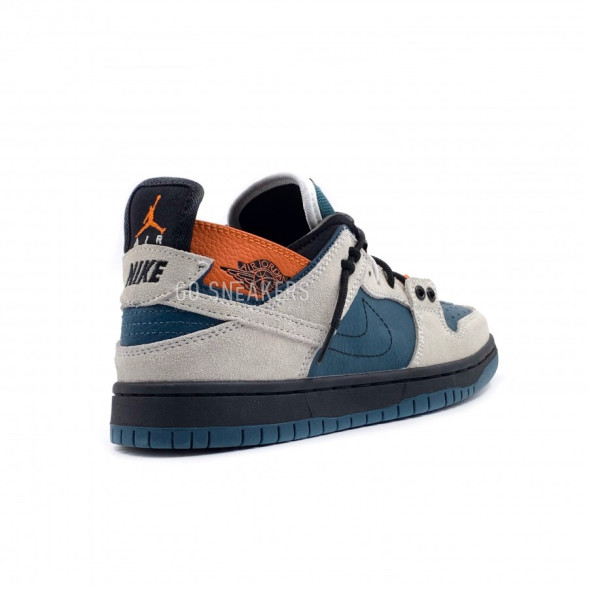 Мужские кроссовки Nike Dunk Low Grey&amp;amp;Navy