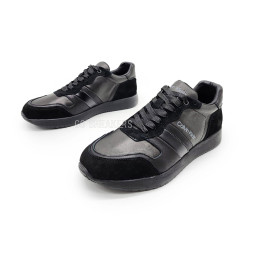 Calvin Klein Suede Leather Black