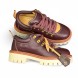 Женские ботинки Louis Vuitton Laureate Platform Derby Sneakers Burgundy