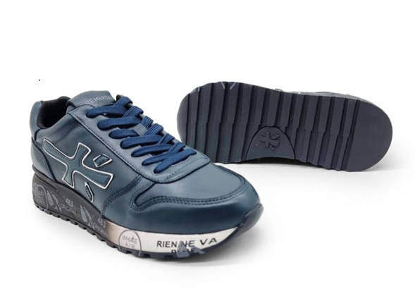 Унисекс кроссовки Premiata 483 Leather Navy