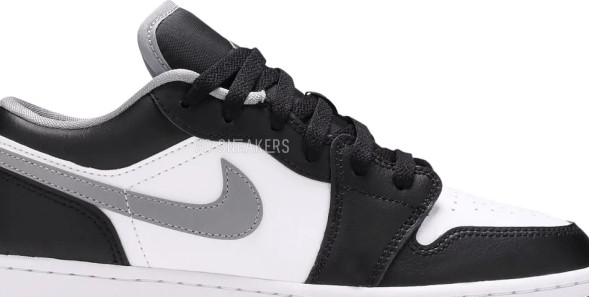 Женские кроссовки Nike Air Jordan 1 Low GS &amp;#039;Black Medium Grey&amp;#039;
