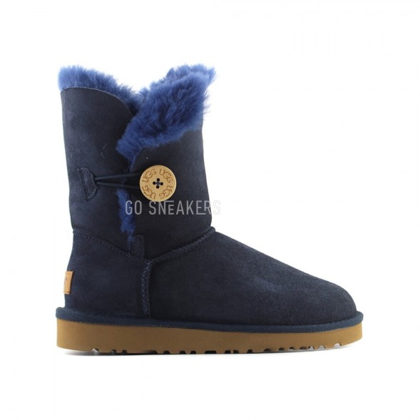 Женские непромокаемые угги с пуговицей Bailey Button Navy II