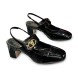 Женские туфли Valentino Leather Pumps Lacquered Black