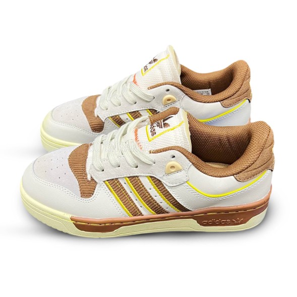 Женские кроссовки Adidas Forum 84 Low White Brown