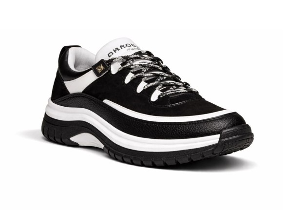 Женские кроссовки Chanel Calfskin Suede Black