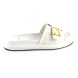 Унисекс шлёпанцы Fendi Slippers White