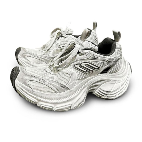 Женские кроссовки Balenciaga Cargo White/Silver Dirty