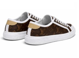 Louis Vuitton Leather Sneakers Brown