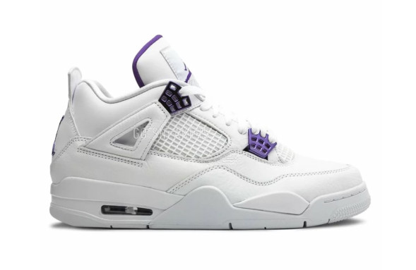 Унисекс кроссовки Nike Air Jordan 4 Retro Purple Metallic