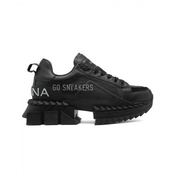 Женские кроссовки Dolce &amp;amp; Gabbana Super King Black