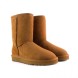 Женские непромокаемые короткие угги Classic Short Chestnut II