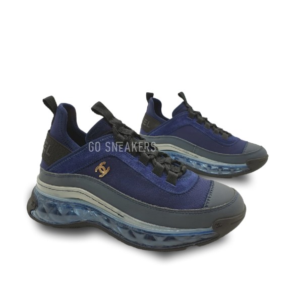 Женские кроссовки Chanel Tenis Blue