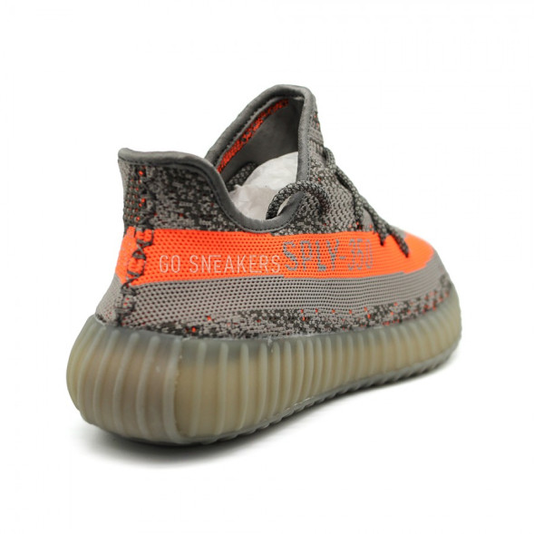 Мужские кроссовки Adidas Yeezy Boost 350 SPLY Grey-orange
