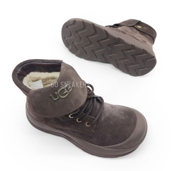 Женские ботинки Ugg Cute Design Series Short Martin Boot Women&amp;#039;s Chocolate