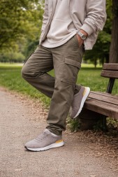 Brunello Cucinelli Suede Textile Brown