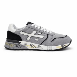 Premiata 483 Textile/Suede Air Light Grey