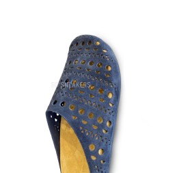 The Row Sandals Navy