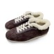 Женские зимние кроссовки Brunello Cucinelli Sneakers Winter Chocolate