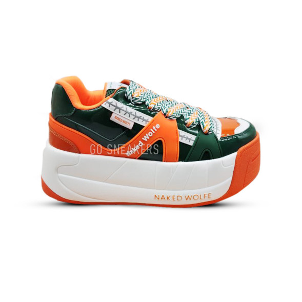 Унисекс кроссовки Naked Wolfe Slide Green/Orange