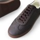Мужские кеды Brunello Cucinelli Leather Sneakers Dark Brown
