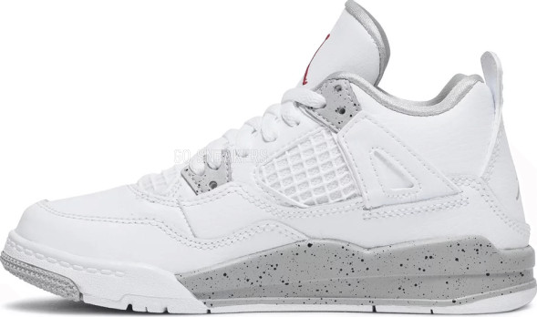 Унисекс кроссовки Nike Air Jordan 4 Retro PS &amp;#039;White Oreo&amp;#039;