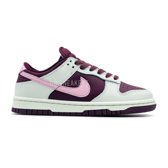 Унисекс кроссовки Nike Sb Dunk Low White/Burgundi