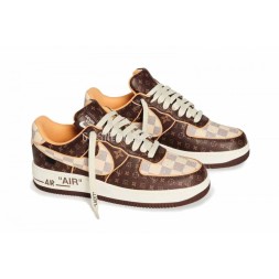 Nike Air Force 1 Low X Louis Vuitton Monogram Brown