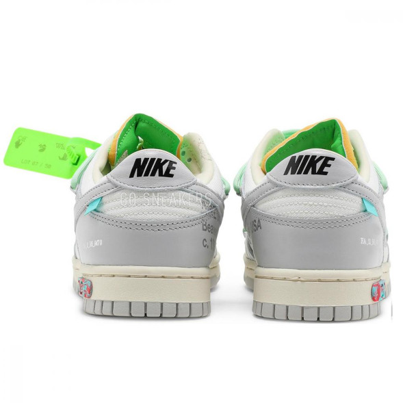 Унисекс кроссовки Nike Dunk Low Off-White Lot 07 of 50