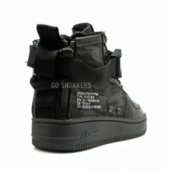 Nike SF AF1 Air Force 1 Black Military Hazel