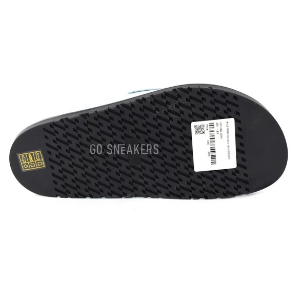 Унисекс тапочки Hermes Slippers Light Blue