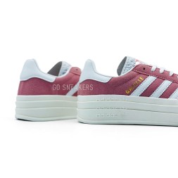Adidas Gazelle Suede Platform Coral