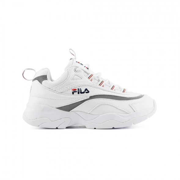 Женские кроссовки FILA Ray White-Silver Tricolor
